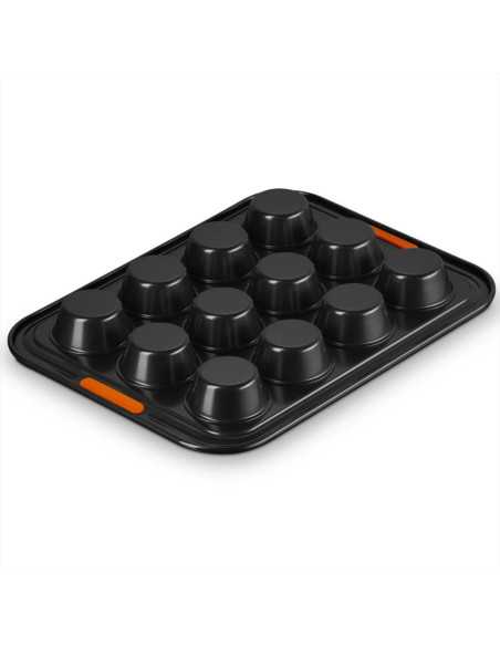 LE CREUSET STAMPO 12 MUFFIN ANTIADERENTE