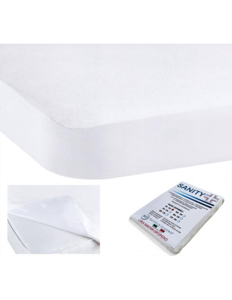 MANIFATTURA RENATA COPRIMATERASSO MATRIMONIALE SANITARIO A CAPPUCCIO - SANITY