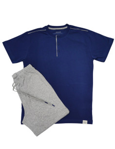 JAMAS PIGIAMA UOMO SERAFINO MEZZA MANICA E PANTALONE CORTO