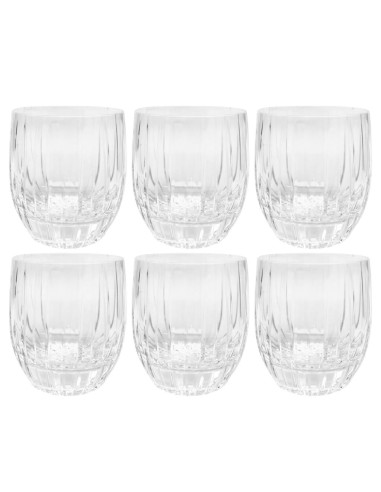 INFINITY SET 6 BICCHIERI WHISKY 33 CL - WILMA