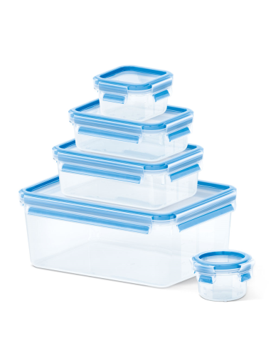 EMSA SET 5 CONTENITORE ERMETICI - CLIP & CLOSE