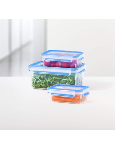 EMSA SET 5 CONTENITORE ERMETICI - CLIP & CLOSE