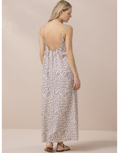 NOIDINOTTE ABITO DONNA SCOLLO A V E BRETELLINE