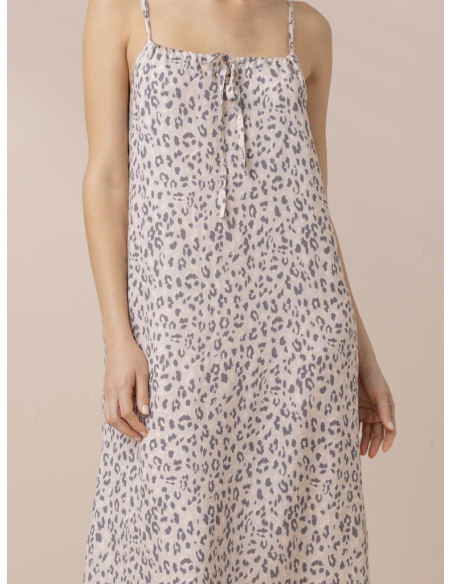 NOIDINOTTE ABITO DONNA SCOLLO A V E BRETELLINE