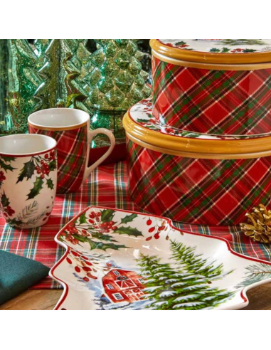 FADE SCATOLA NATALIZIA CON COPERCHIO 21 X H10...