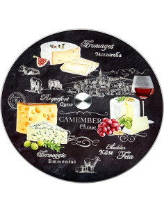 EASY LIFE PIATTO FORMAGGIO GIREVOLE Ø 32 CM - WORLD CHEESE