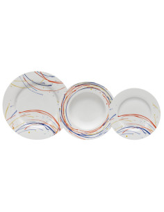 GALBIATI MILANO SERVIZIO PIATTI 18 PEZZI - CARNIVAL