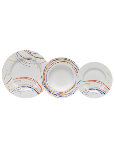 GALBIATI MILANO SERVIZIO PIATTI 18 PEZZI -...