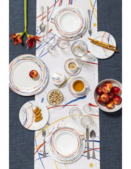 GALBIATI MILANO SERVIZIO PIATTI 18 PEZZI - CARNIVAL