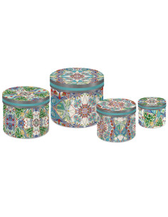 BACI MILANO SET 4 CAPPELLIERE - COSY XMAS