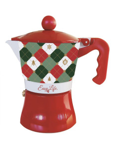 EASY LIFE SET 2 TAZZE CAFFÉ 100 ML CON CAFFETTIERA -... 2