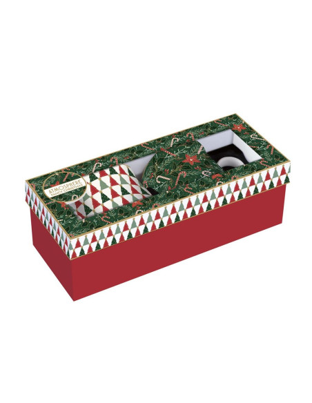 EASY LIFE SET 2 TAZZE MUG 300 ML - FANCY CHRISTMAS