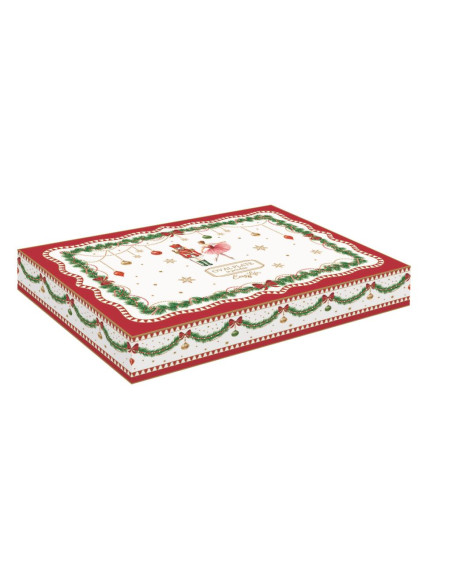 EASY LIFE PIATTO OVALE NATALIZIO 25 X 17 CM - MAGIE DE NOEL