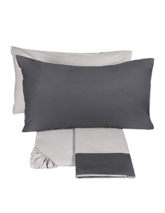 FAZZINI COMPLETO LENZUOLA 1 PIAZZA E MEZZA IN PERCALLE -...