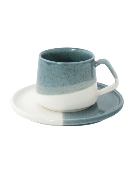 EASY LIFE SET 6 TAZZE CAFFÈ CON PIATTINO 130 ML - DOUBLE