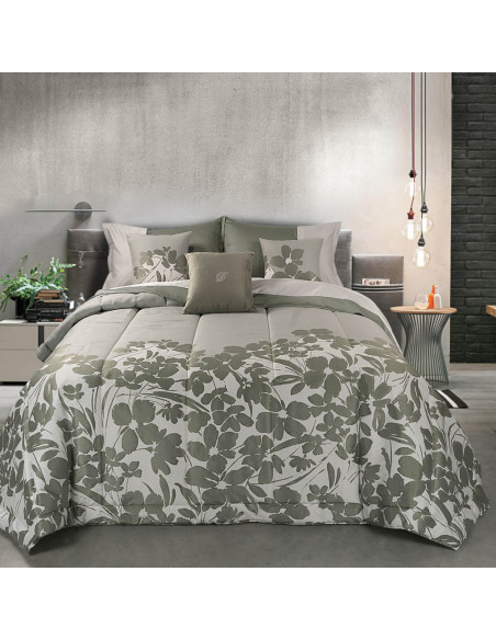 DAVID TRAPUNTA MATRIMONIALE 270 X 270 CM CON CUSCINI ARREDO - BYRON