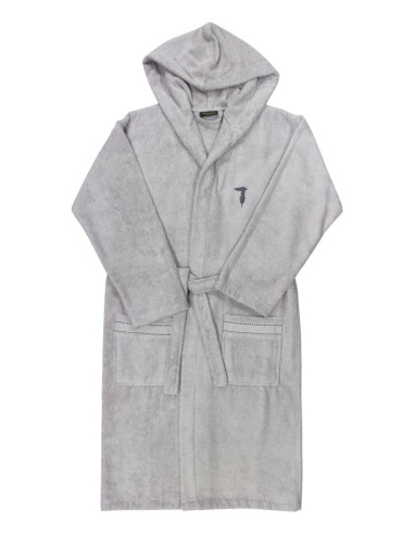 TRUSSARDI ACCAPPATOIO CON CAPPUCCIO - RIBBON