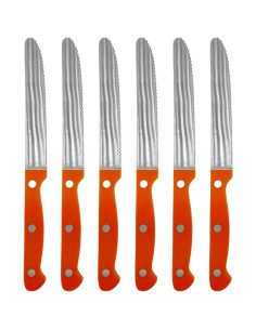 ELISS SET 6 COLTELLI BISTECCA IN ACCIAIO