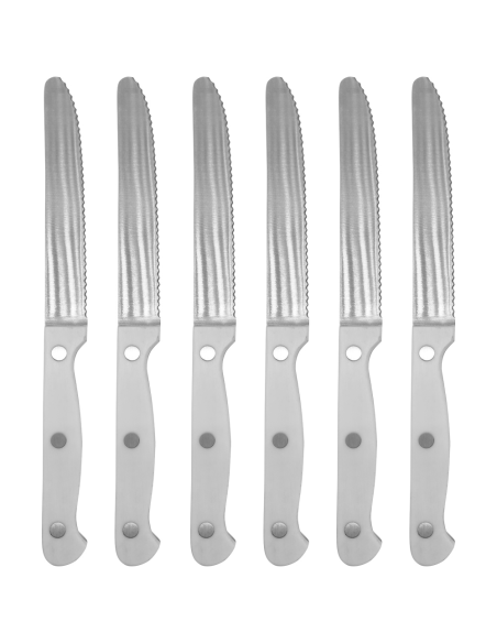 ELISS SET 6 COLTELLI BISTECCA IN ACCIAIO