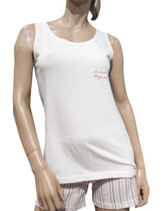 MANAM PIGIAMA DONNA SPALLA LARGA E PANTALONCINO 2