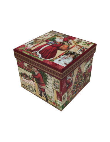 HESTA SCATOLA NATALIZIA - SANTA CLAUS