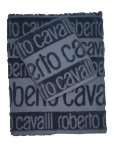ROBERTO CAVALLI SET 2 ASCIUGAMANI IN SPUGNA DI COTONE... 2