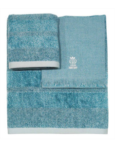 PHP SET 1 ASCIUGAMANO VISO E 2 ASCIUGAMANI OSPITE - JOY MELÈ