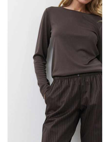 ARUELLE PIGIAMA DONNA GIROGOLA MANICA LUNGA E PANTALONE LUNGO MODAL - NELIA