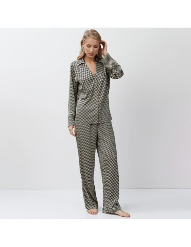 ARUELLE PIGIAMA APERTO DONNA MANICA LUNGA E...