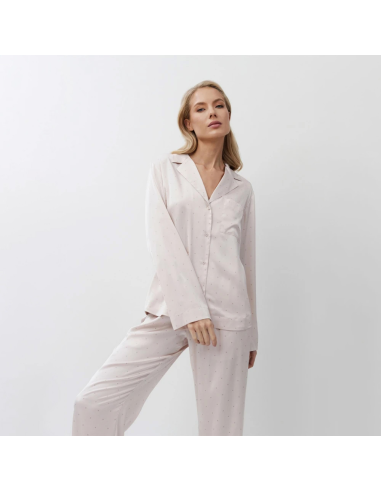 ARUELLE PIGIAMA APERTO DONNA MANICA LUNGA E...