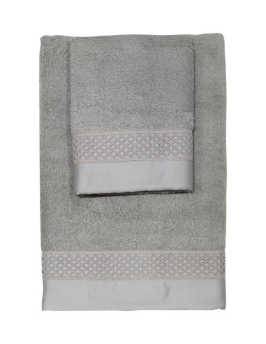 DEA COPPIA ASCIUGAMANI VISO E OSPITE IN SPUGNA...