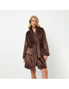 ARUELLE VESTAGLIA DA DONNA SCIALLATA IN PILE - EVA