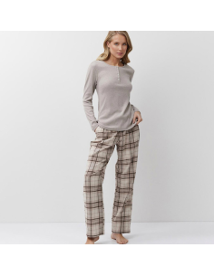 ARUELLE PIGIAMA DONNA SERAFINO MANICA LUNGA E PANTALONE...