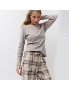 ARUELLE PIGIAMA DONNA SERAFINO MANICA LUNGA E PANTALONE... 2