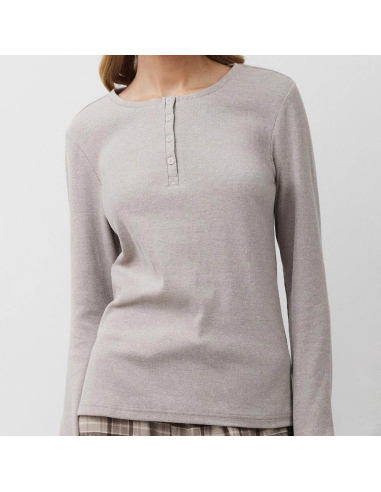 ARUELLE PIGIAMA DONNA SERAFINO MANICA LUNGA E...