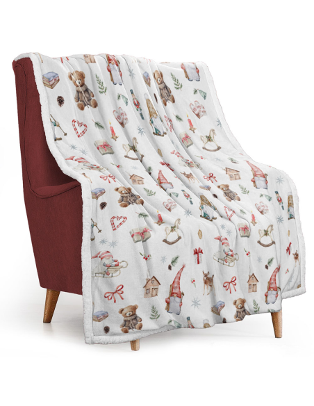 DAUNEX PLAID MORBIDOTTO 130 X 160 CM - ENCHANTE'