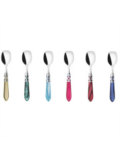 BUGATTI SET 6 CUCCHIAINI GELATO AVORIO - ALADDIN