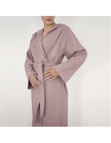 FAZZINI ACCAPPATOIO CON CAPPUCCIO IN...