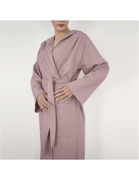 FAZZINI ACCAPPATOIO CON CAPPUCCIO IN MICROCOTONE - GYM