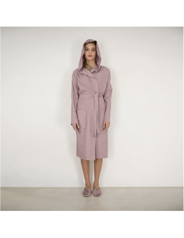 FAZZINI ACCAPPATOIO CON CAPPUCCIO IN...