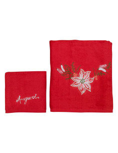 ALESSANDRO BARONCELLI SET 2 ASCIUGAMANI IN SPUGNA CON...