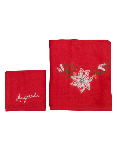 ALESSANDRO BARONCELLI SET 2 ASCIUGAMANI IN...