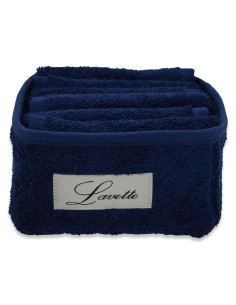 CA' D'ORO CESTINO 6 LAVETTE IN SPUGNA 100% COTONE 2