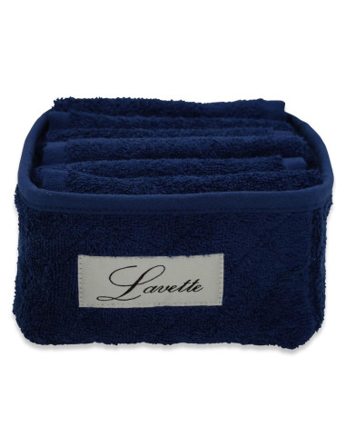 CA' D'ORO CESTINO 6 LAVETTE IN SPUGNA 100% COTONE