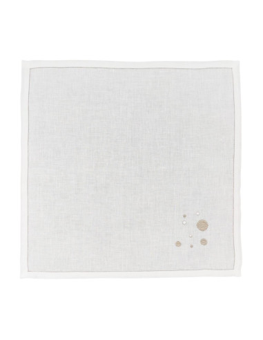 DEA TOVAGLIA 12 POSTI TAVOLA IN LINO CON...