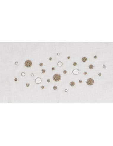 DEA TOVAGLIA 12 POSTI TAVOLA IN LINO CON...