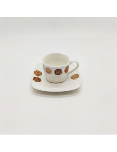 EVVIVA SET 6 TAZZE CAFFE' 90 ML - ALBA