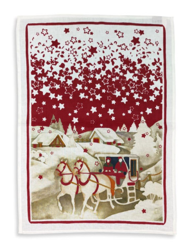 TESSITURA TOSCANA STROFINACCIO NATALIZO IN LINO...