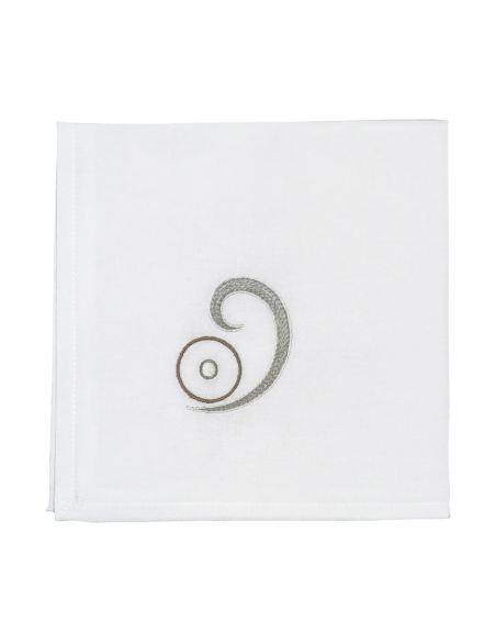 DEA TOVAGLIA 12 POSTI TAVOLA IN PANAMA CON TOVAGLIOLI - CHEOS