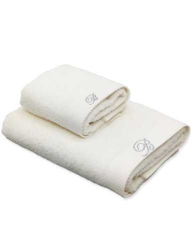 BLUMARINE SET 2 ASCIUGAMANI IN SPUGNA - BENESSERE